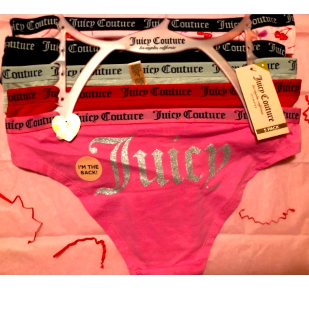 C - Juicy Couture Panties ( large in women's)